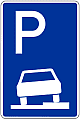 Parken auf Gehwegen