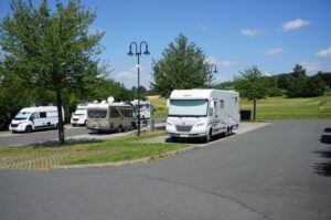 Wohnmobilstellplatz an der Lohengrin Therme