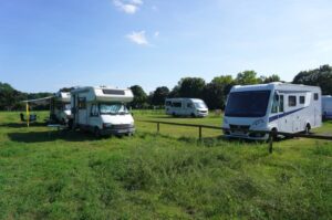 Wohnmobilstellplatz an der Sportschule