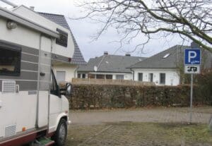 Wohnmobilstellplatz am Freibad Bullerteich in Westerkappeln