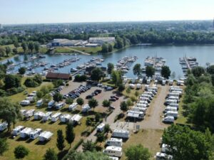 Wohnmobilstellplatz am Yachthafen Emmerich