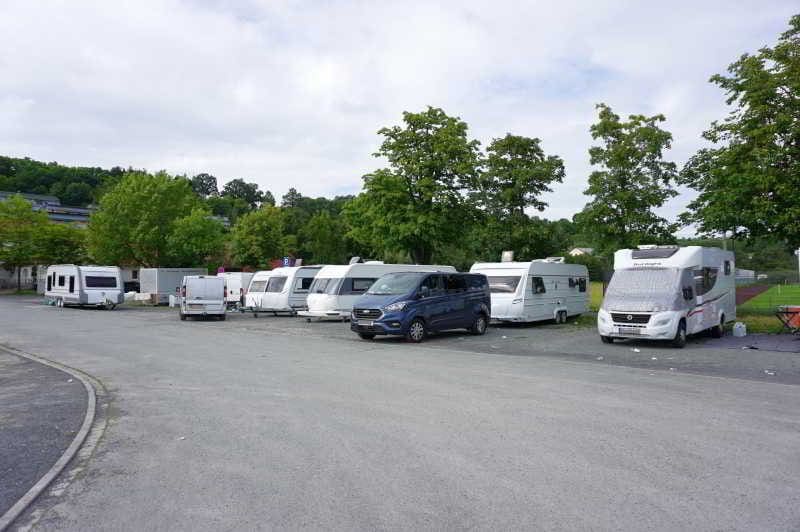 Wohnmobilstellplatz am Festplatz