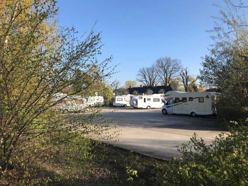 Wohnmobilstellplatz am Krongut in Potsdam