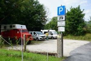 Wohnmobilstellplatz in der Fischergasse