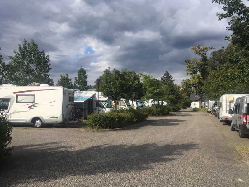 Wohnmobilstellplatz am Krongut in Potsdam