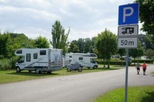 Wohnmobilstellplatz ­am Igelsbachsee