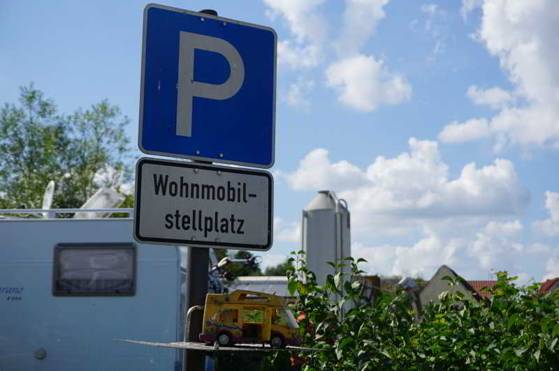 Wohnmobilstellplatz Hesselbergblick