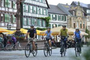 Wohnmobilstellplatz am Behördenzentrum in Bretten