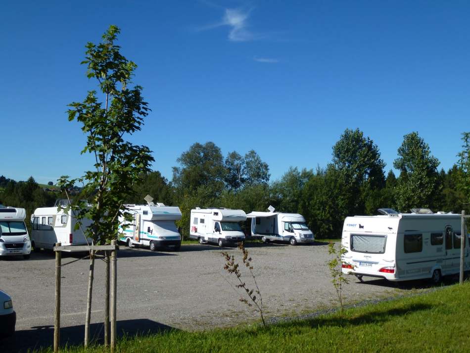 Wohnmobilstellplatz am Buron