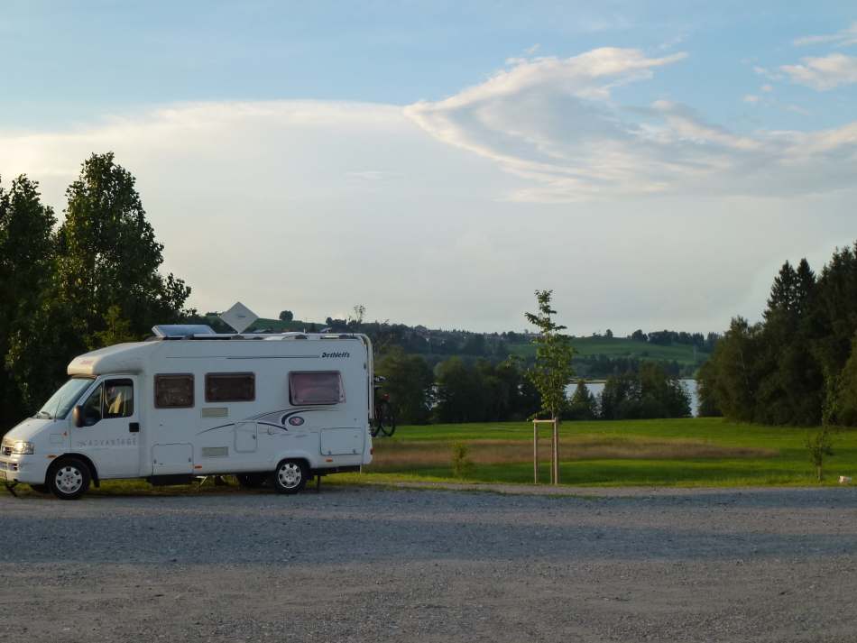 Wohnmobilstellplatz am Buron