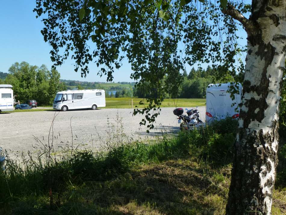 Wohnmobilstellplatz am Buron