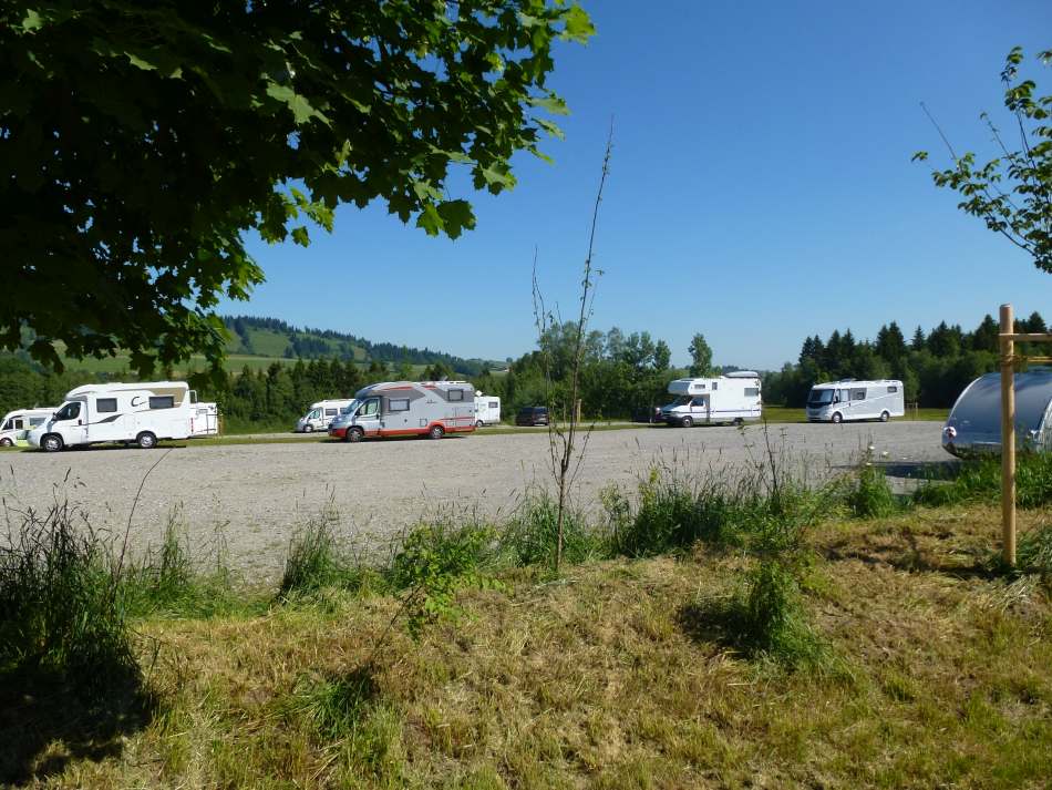 Wohnmobilstellplatz am Buron