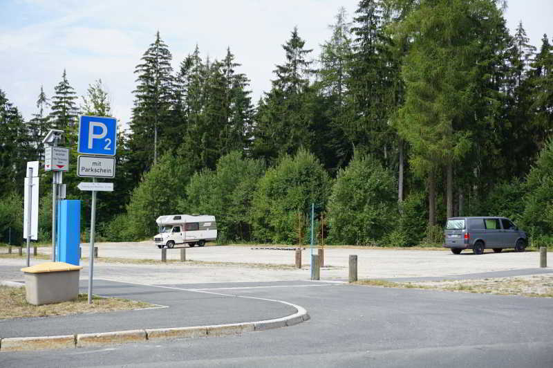 Stellplatz am Ochsenkopf Talstation Süd