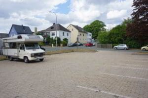 Wohnmobilstellplatz am Aquawell-Bad