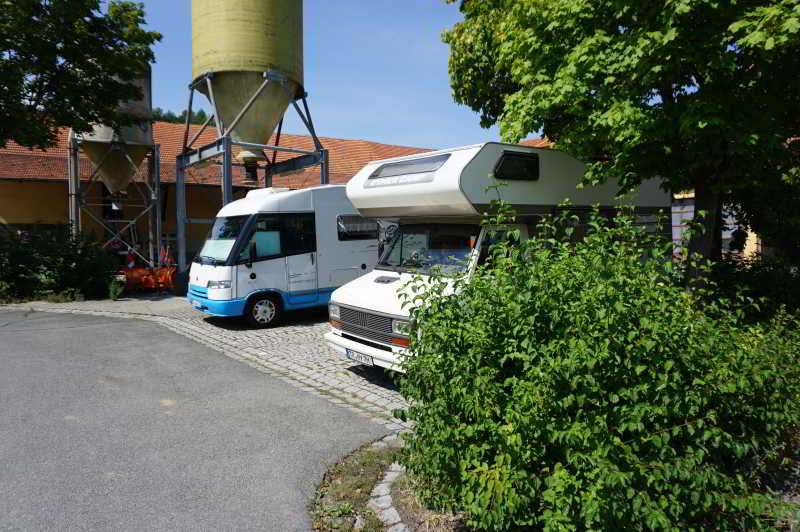 Wohnmobilstellplatz am Bauhof in Weismain
