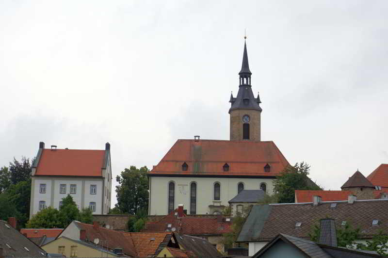 Wohnmobilstellplatz am Rathaus in Arzberg