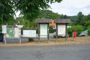 Wohnmobilstellplatz am Freizeithaus in Warmensteinach