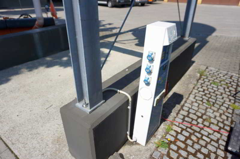 Wohnmobilstellplatz am Bauhof in Weismain