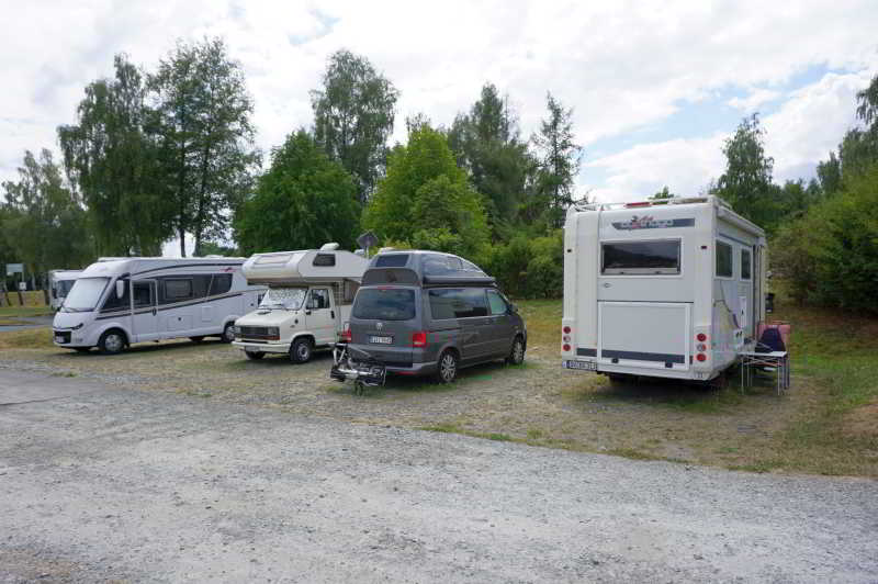 Wohnmobilstellplatz Badeweiher Helmbrechts