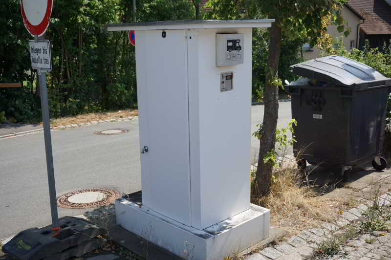 Wohnmobilstellplatz am Bauhof in Weismain