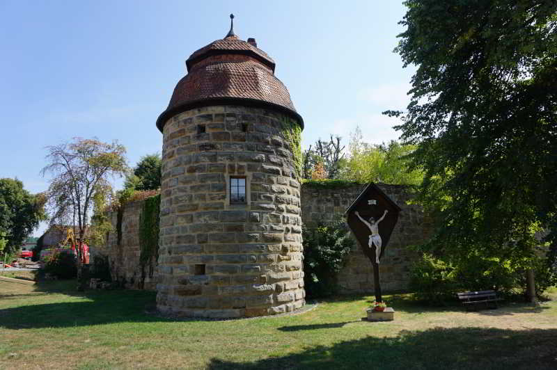 Wohnmobilstellplatz am Bauhof in Weismain