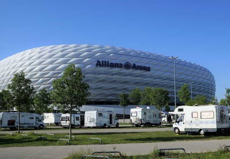 Wohnmobilstellplatz Allianz Arena