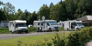 Wohnmobilstellplatz an der Sole Therme