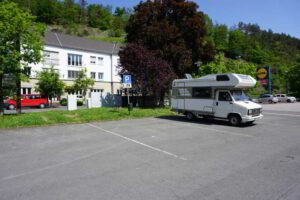 Wohnmobilstellplatz an der Sauerland-Halle