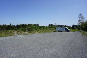 Wohnmobilstellplatz an Almhütte Schanze