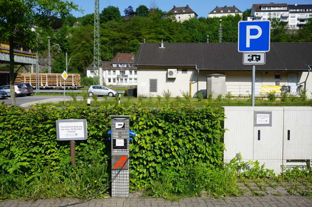 Wohnmobilstellplatz am Lennepark in Finnentrop