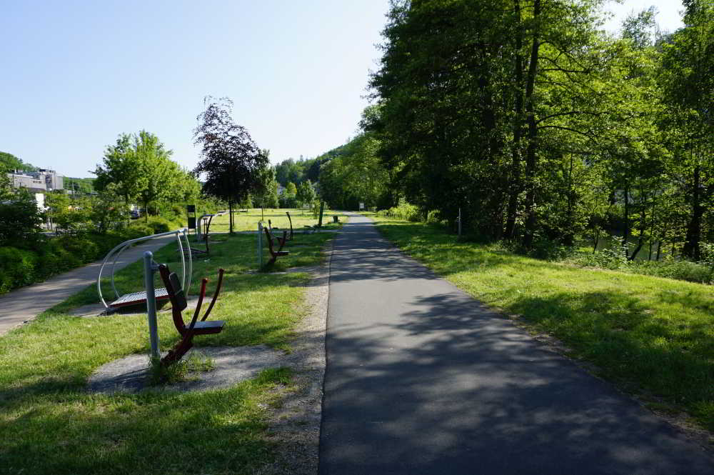 Wohnmobilstellplatz am Lennepark in Finnentrop