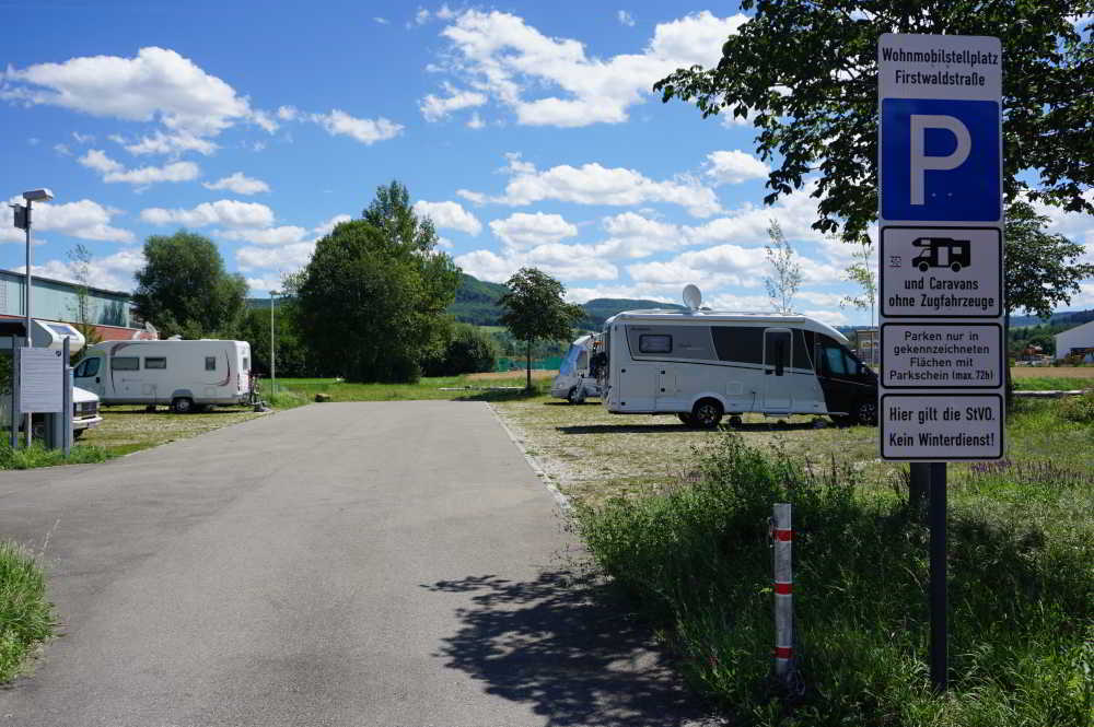 Wohnmobilstellplatz am Erlebnis-Freibad in Mössingen