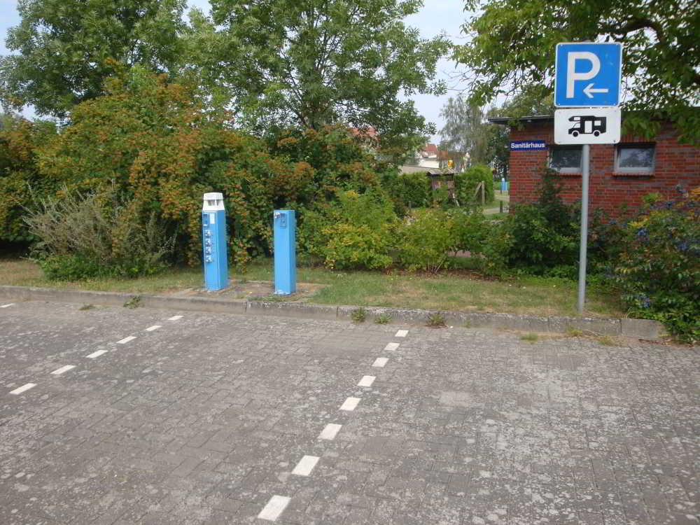 Wohnmobilstellplatz am Wasserwanderrastplatz in Parchim