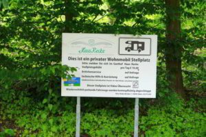 Wohnmobilstellplatz Haus Recke Hönnetal