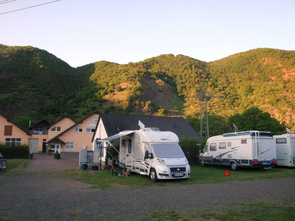 Wohnmobilstellplatz an der Schinkenstube