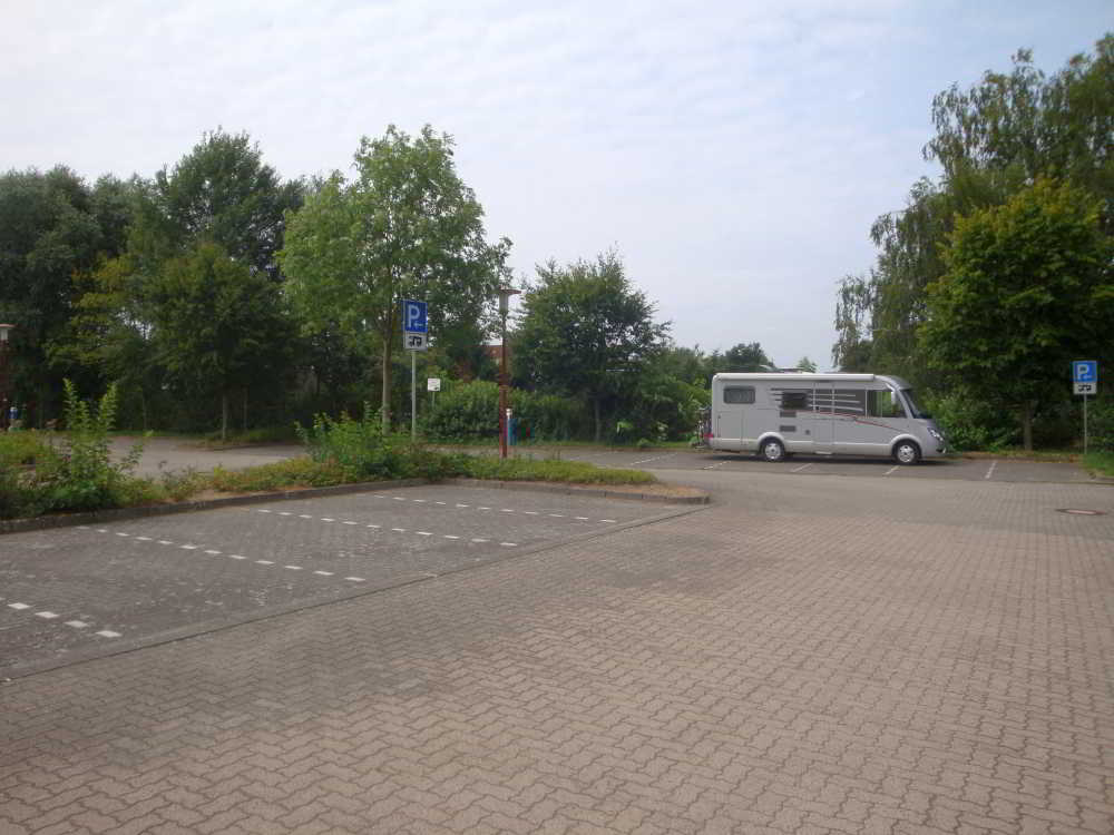 Wohnmobilstellplatz am Wasserwanderrastplatz in Parchim