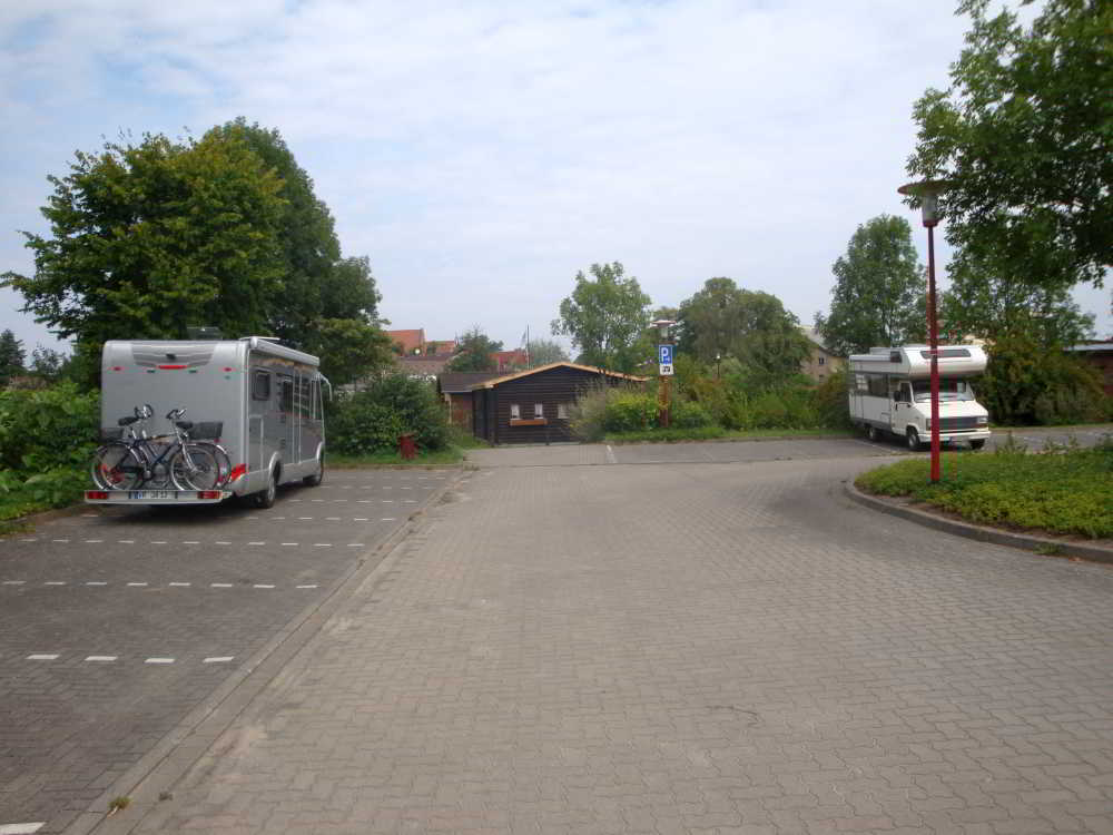 Wohnmobilstellplatz am Wasserwanderrastplatz in Parchim