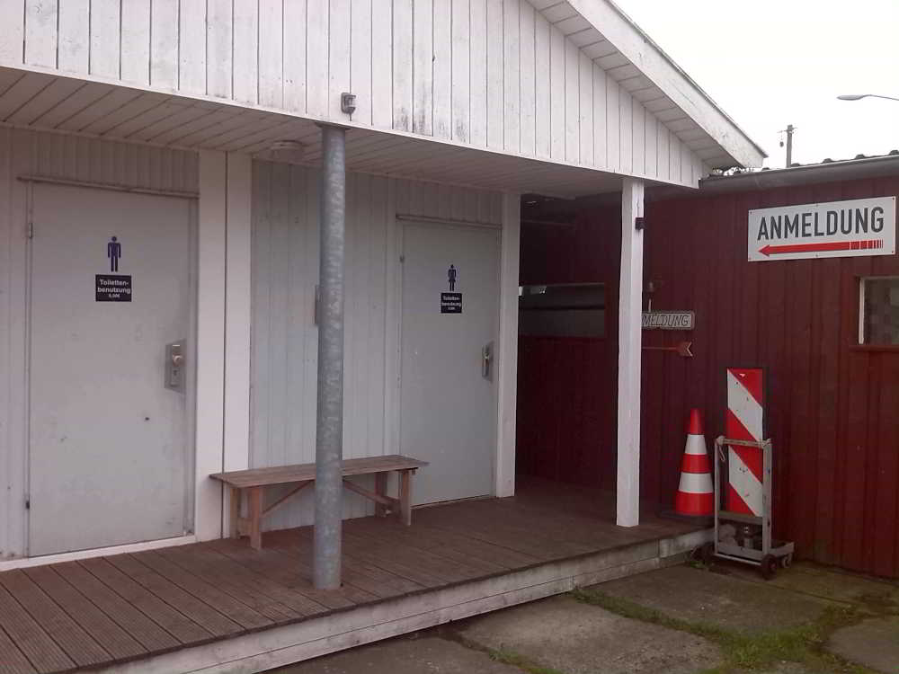 Wohnmobilstellplatz am Museumshafen in Greifswald