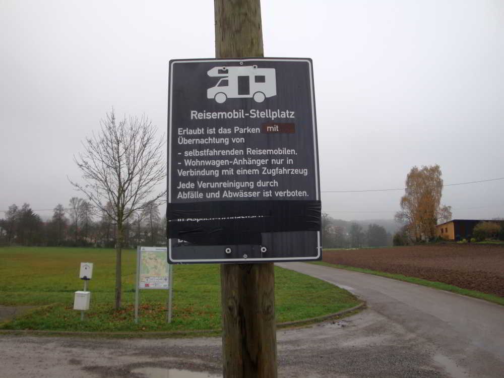 Wohnmobilstellplatz am Eselsweg