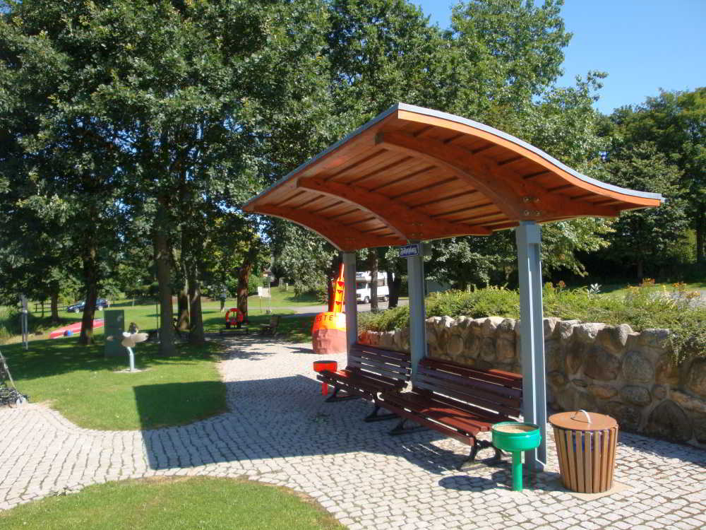 Wohnmobilstellplatz an der Prahmfähre