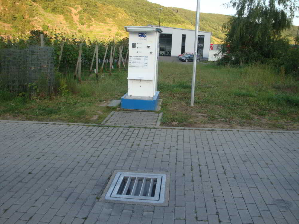 Wohnmobilstellplatz im Weinberg in Ernst