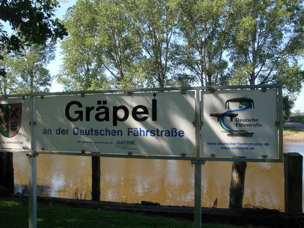 Wohnmobilstellplatz an der Prahmfähre
