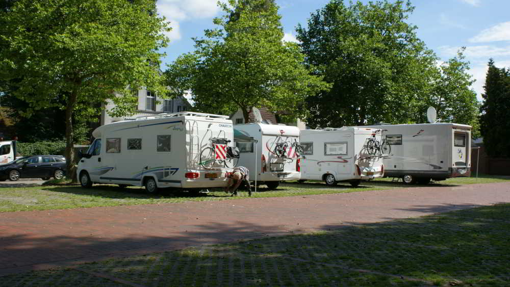 Wohnmobilstellplatz am Rathaus in Bunde