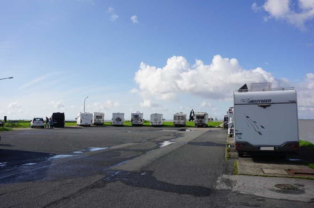 Wohnmobilstellplatz Middelmaantje Emden