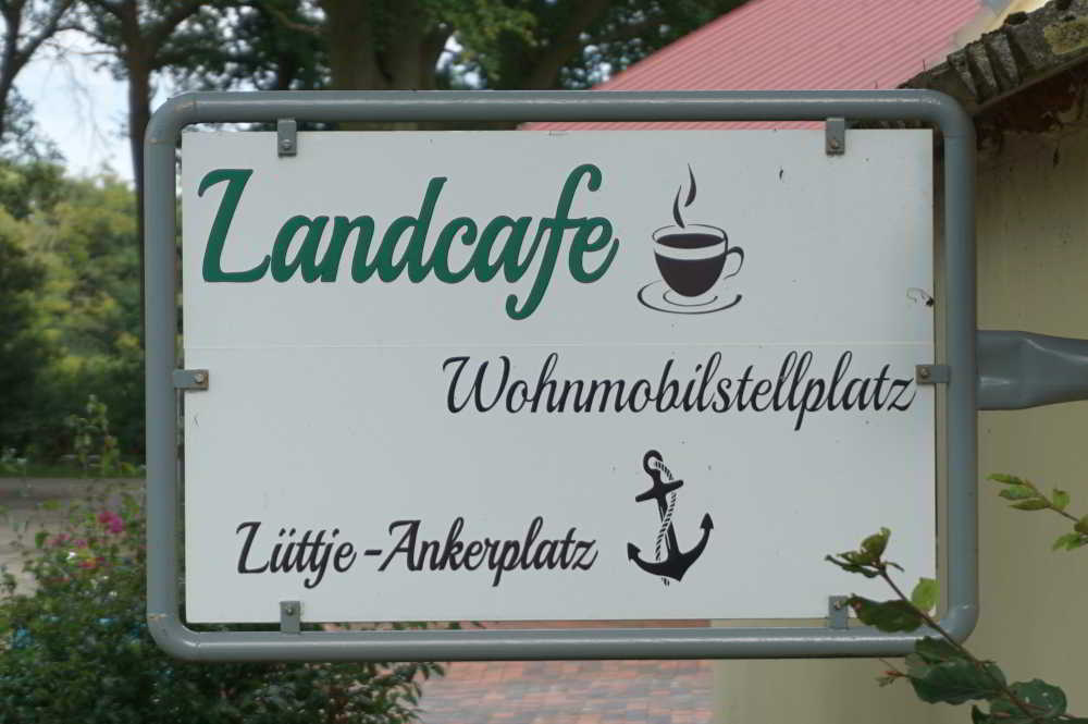 Wohnmobilstellplatz Landcafé Lüttje Ankerplatz