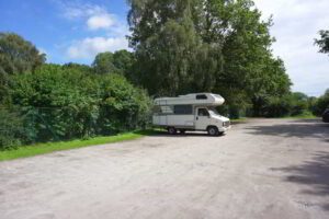 Stellplatz am Erlebnisbad in Bockhorn Wohnmobilstellplatz am Erlebnisbad in Bockhorn