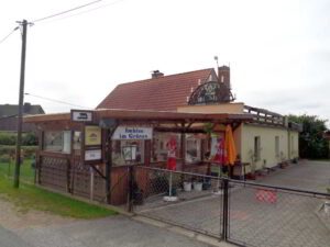 Wohnmobilstellplatz am Imbiss im Grünen