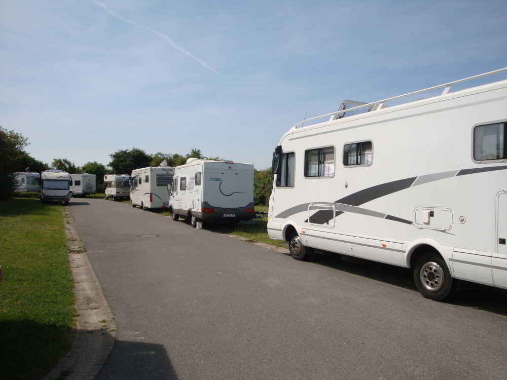 Wohnmobilstellplatz am P2 in Friedrichskoog
