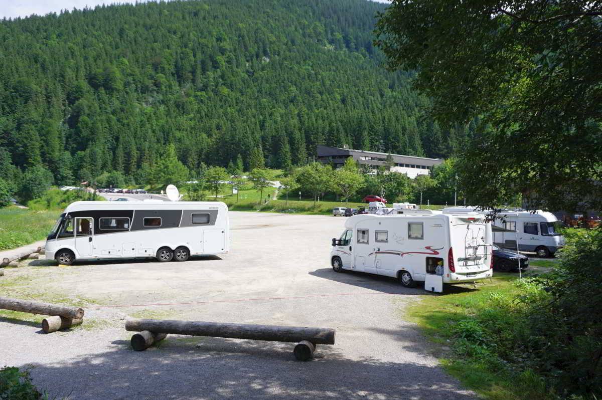 Wohnmobilstellplatz am Spitzingsee