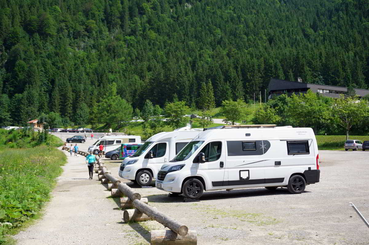 Wohnmobilstellplatz am Spitzingsee